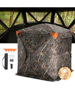 VEVOR Hunting Blind, 270° See Through Ground Blind, 2-3 Person Pop Up De... - $266.97