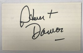 Stuart Damon (d. 2021) Signed Autographed Vintage 3x5 Index Card - £11.98 GBP