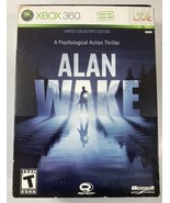 Alan Wake Limited Collectors Edition Microsoft Xbox 360 Video Game 2010 CIB - $1,440.26 MXN