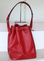 Louis Vuitton Noe Epi Red Shoulder Bag No.1366 - £621.21 GBP