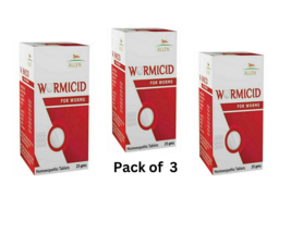 Pack of 3 Allen Wormicid Tablet 25gm  - $62.96 CAD