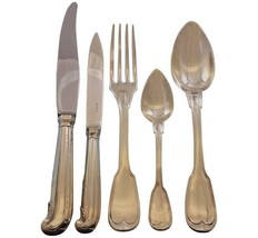 Coquille by Puiforcat France Sterling Silver Flatware Set Service French 78 pcs - £8,674.05 GBP