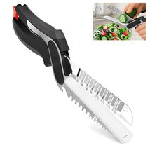6-in-1 Kitchen Food Scissors &amp; Cutting Board - Safe &amp; Stylish Prep Solution - $32.62