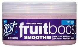 Zest Fruit Boost Body Scrub Smoothie Very Berry 9 Ounce Jar (266ml) - $32.34