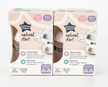 Tommee Tippee Natural Start 5 Oz Bottle And 2 Nipples Extra Slow and Slo... - £15.11 GBP