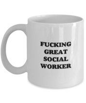Social Worker Coffee Mug Funny Gag Gift - £16.02 GBP