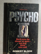 PSYCHO II by Robert Bloch (1982) Warner horror die-cut cover paperback 1st - £10.09 GBP