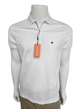 Dario Beltran short sleeve polo shirt in White - $62.00