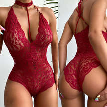 Porn Body Stocking Erotic Bodysuit Babydoll Plus Size Lace Backless - £6.64 GBP+