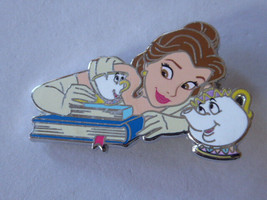 Disney Trading Pins 162064     DLP - Belle with Mrs. Potts and Chip - Beauty and - £22.23 GBP