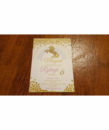 Unicorn birthday invitations - $8.90+