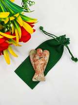 Sunstone Angel 2 Inches, Guardian Angels-Pack Of 1 with Velvet Pouch - £38.54 GBP