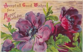 Accept All Good Wishes for a Happy Birthday 1915 Gays Illinois Postcard D18 - £2.37 GBP