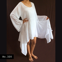 No.320 - Clothing Plus Size 1X 2X 3X 4X 5X 6X 7X  Asymmetrical Hem Mini ... - $42.00+