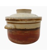 Takahashi Pottery Food Canister Jar Lid Hand Decorated San Francisco Ear... - £24.96 GBP