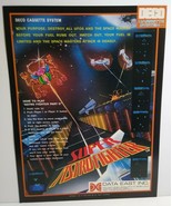 Super Astro Fighter / Lock&#39;n Chase Arcade FLYER Original Vintage 1981 Deco - £29.98 GBP