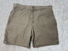 Carhartt Carpenter Shorts Men 40 Brown Original Fit B144 LBR Workwear Y2... - $24.74