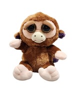 Feisty Pets Grandmaster Funk Monkey Gentle to Mean Face 7&quot; Plush Stuffed... - $241.87 MXN