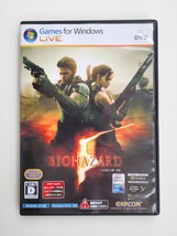 BIOHAZARD 5 PC DVD Game Japanese Edition - 2009 Capcom Resident Evil - $59.90