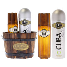 Cuba Gold by Cuba for Men - 2 Pc Gift Set 3.3oz After Shave, 6.7oz Body ... - $16.99