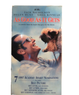 As Good as It Gets ,VHS Jack Nicholson - Helen Hunt - $4.95