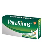 Parasinus, 20 tbs, Cold and Flu, Rhinitis, Headache, Pain, Toothache, Mi... - $228.47 MXN