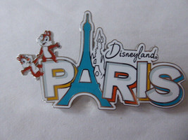 Disney Trading Pins DLP - Chip and Dale Disneyland Paris Logo - £21.82 GBP