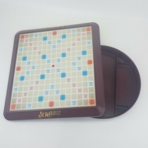 Scrabble Deluxe Replacement Game Board Only Rotating Turntable W/ Tray 2001 - £13.84 GBP