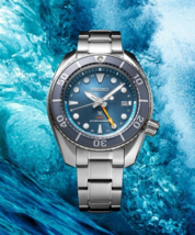 Seiko SFK001J1 Prospex Solar Sumo Gmt Blue Dial (Fedex 2 Day) - £459.98 GBP