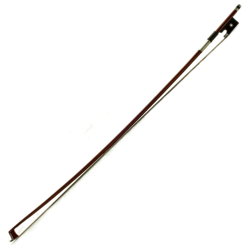 Primary image for New 3/4 Violin Bow Brazilwood Stick. Ebony Frog Straight Well Balanced