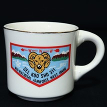 Boy Scouts VTG BSA Mug Cup WWW 1973 Sel Koo Sho 311 8th National Jamboree Idaho - £41.95 GBP