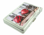Holiday Ornament Em3 100&#39;s Size Cigarette Case with Built in Lighter Wallet - $21.73