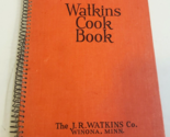 J.R. WATKINS (Winona, Minnesota) Vtg/Antique 1936 Spiral Bound COOK Reci... - $16.99