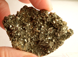 #6862 Pyrite - Rensselear Quarry - India [Rare Location] - $30.00