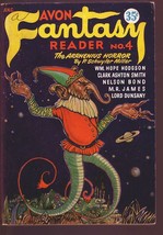 Avon Fantasy Reader #4-1947-AVON- HODGSON-PLANET SATURN-fine/very Fine FN/VF - £42.91 GBP
