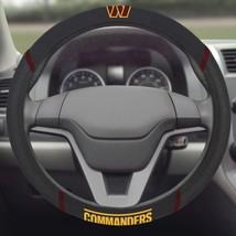 NFL Washington Commanders Embroidered Mesh Steering Wheel Cover by FanMats - £23.94 GBP