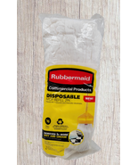 Rubbermaid Commercial Products Disposable Floor Mop Refill 2 Pack #16 White - £7.81 GBP