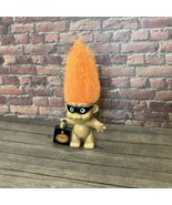 Russ Troll halloween masked Brooch pin Orange hair pumpkin bag Trick Or ... - $186.88 MXN