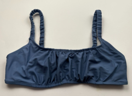 ZAFUL Women&#39;s Bralette Swimsuit Top Scrunchie Strap size S slate gray - $8.00