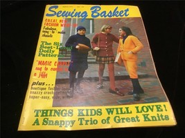 Sewing Basket Magazine March 1972 Great, New Fashion Wrap Up - £7.99 GBP