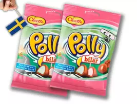 2 Bags of Cloetta Polly Ahlgrens Bilar 150g (5.29 oz.), Swedish Candy, S... - $11.83