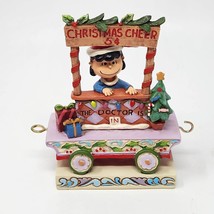 Jim Shore P EAN Uts 2018 All Welcome Lucy Christmas Cheer Train Car 6000991 - £57.13 GBP