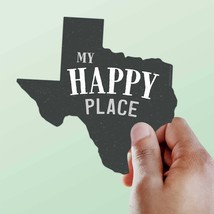 My Happy Place Texas State Vinyl Sticker - €3,46 EUR