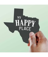 My Happy Place Texas State Vinyl Sticker - €3,41 EUR