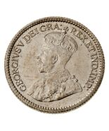 Moneda De Plata De 5 Centavos De Canadá De 1912 En Condición UNC, KM 22 - €88,22 EUR