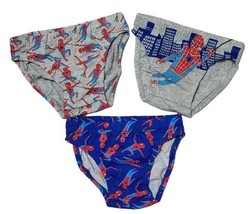 Marvel Avengers Spider-Man Boys Trunks Boxer Shorts Underwear (Size: 2/3) 3 Pcs. - £9.32 GBP