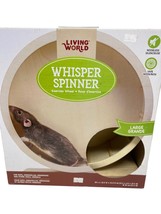 Living World Whisper  Exercise Wheel Large for Hamsters (11.4 x 4.9 x 12.4&quot;) - £27.24 GBP