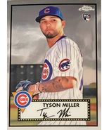 2021 TOPPS CHROME PLATINUM ANNIVERSARY TYSON MILLER RC CARD #114 CHICAGO... - $2.58