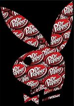 Dr. Pepper Playboy Soda Cola Pop Playboy Advertising Ad Metal  Sign 12x8in - $24.74