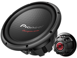 Pioneer TS-W300D4 12 1600W MAX Power DVC 4-Ohm Component Subwoofer Singl... - £134.69 GBP